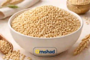 جو پوست کنده اعلا عمده 5 کیلویی 2 جو پوست کنده اعلا عمده 5 کیلویی با دانههای روشن و یکنواخت در کاسه سفید روی سطح آشپزخانه.