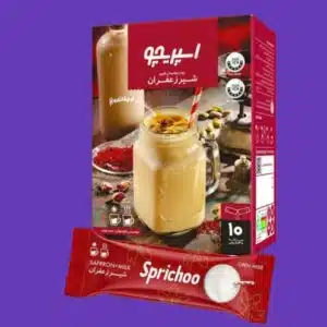 بسته شیر زعفران اسپریچو