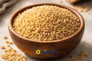 گندم پوست کنده حلیمی اطلس اصفهان عمده ۵۰ کیلویی 2 کاسه چوبی پر از گندم پوست کنده حلیمی اطلس اصفهان عمده ۵۰ کیلویی با دانههای سالم و یکنواخت.